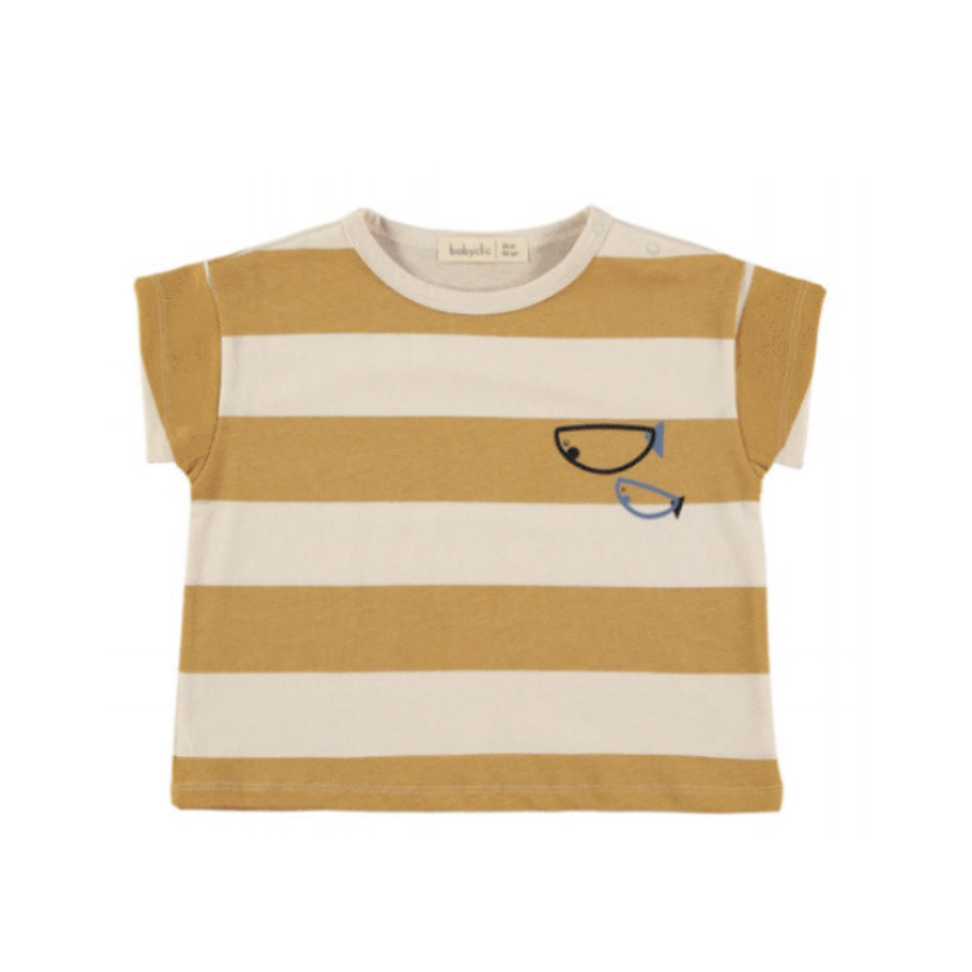 Mustard Striped T-Shirt