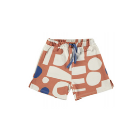 Geo-Terracotta Shorts