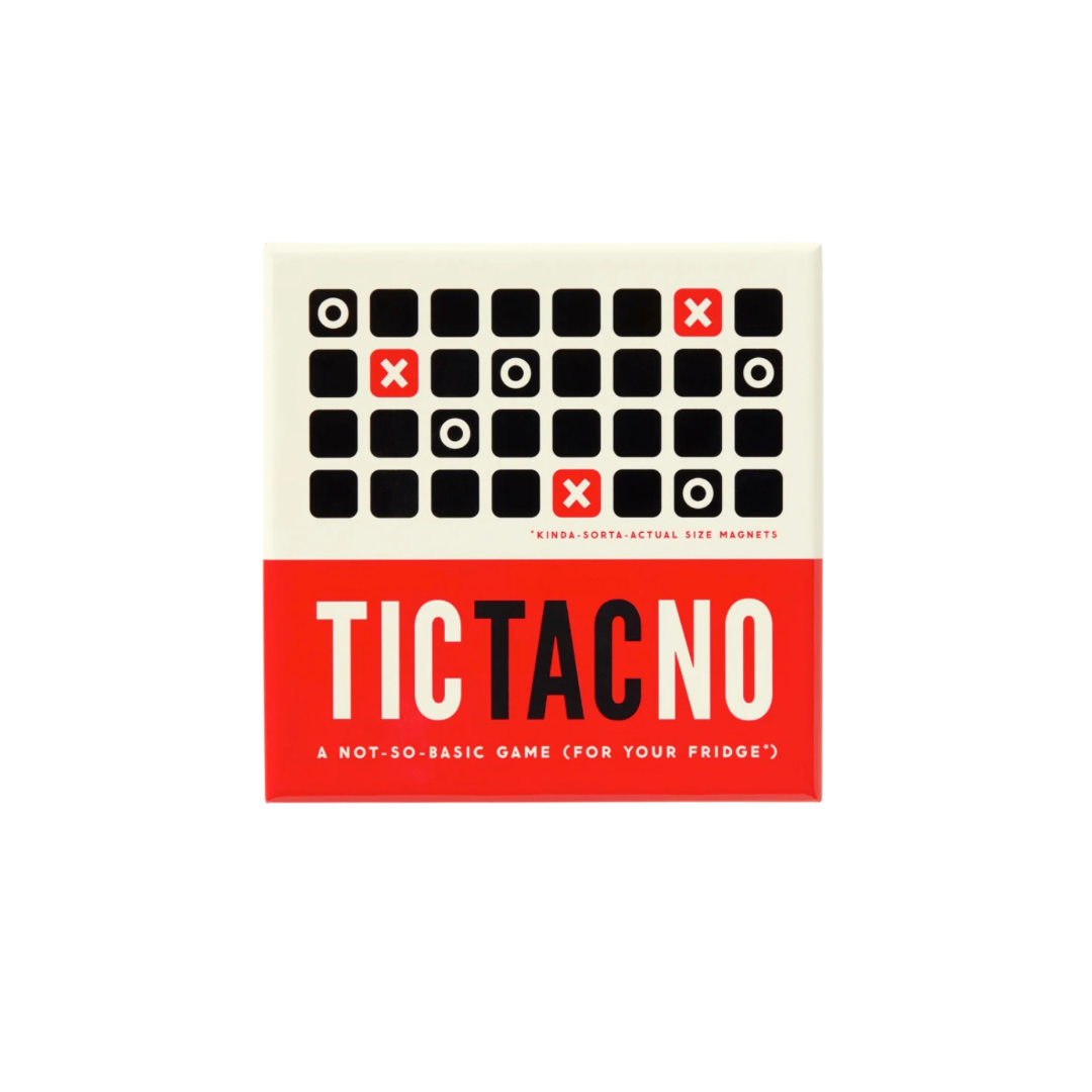 Tic Tac No- Magnetic Fridge Game