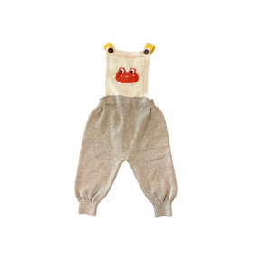 Froggy Knit Overalls