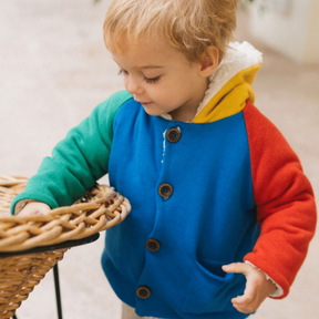 Rainbow Knit Jacket