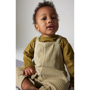 Organic Corduroy Baby Overalls