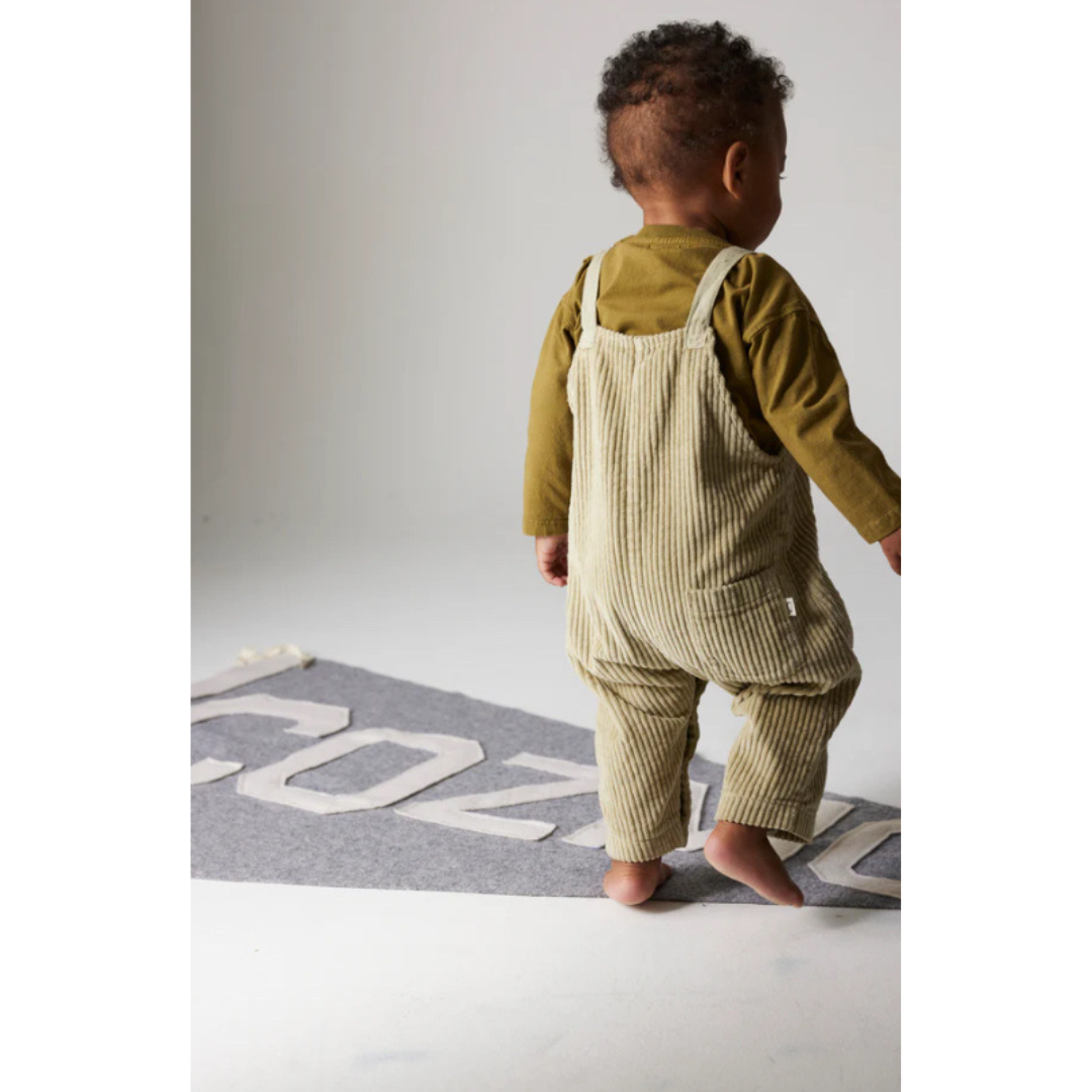 Organic Corduroy Baby Overalls