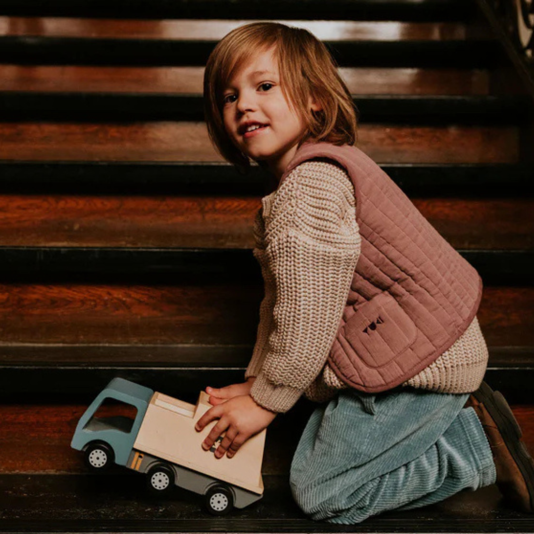 Organic Cotton Quilted Vest