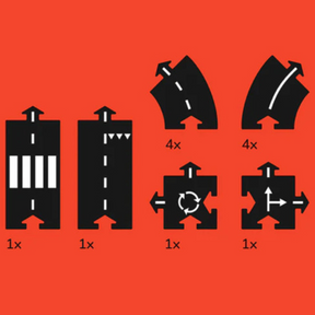 Flexible Racetrack - 12 Pieces