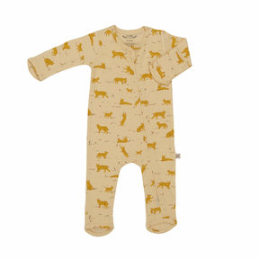 Zippered Baby Pajamas