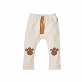 Recycled Cotton Baby Paw-Patch Pants