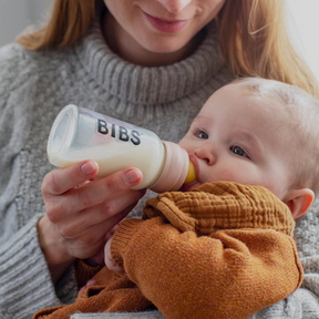 Glass Baby Bottle Complete Set