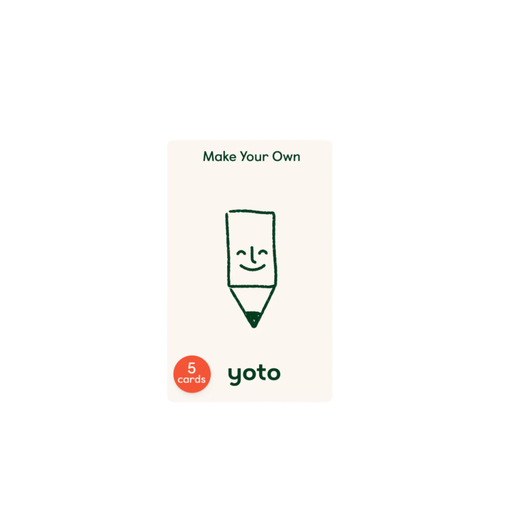 Yoto Cards: Make Your Own Cards 5-Pack