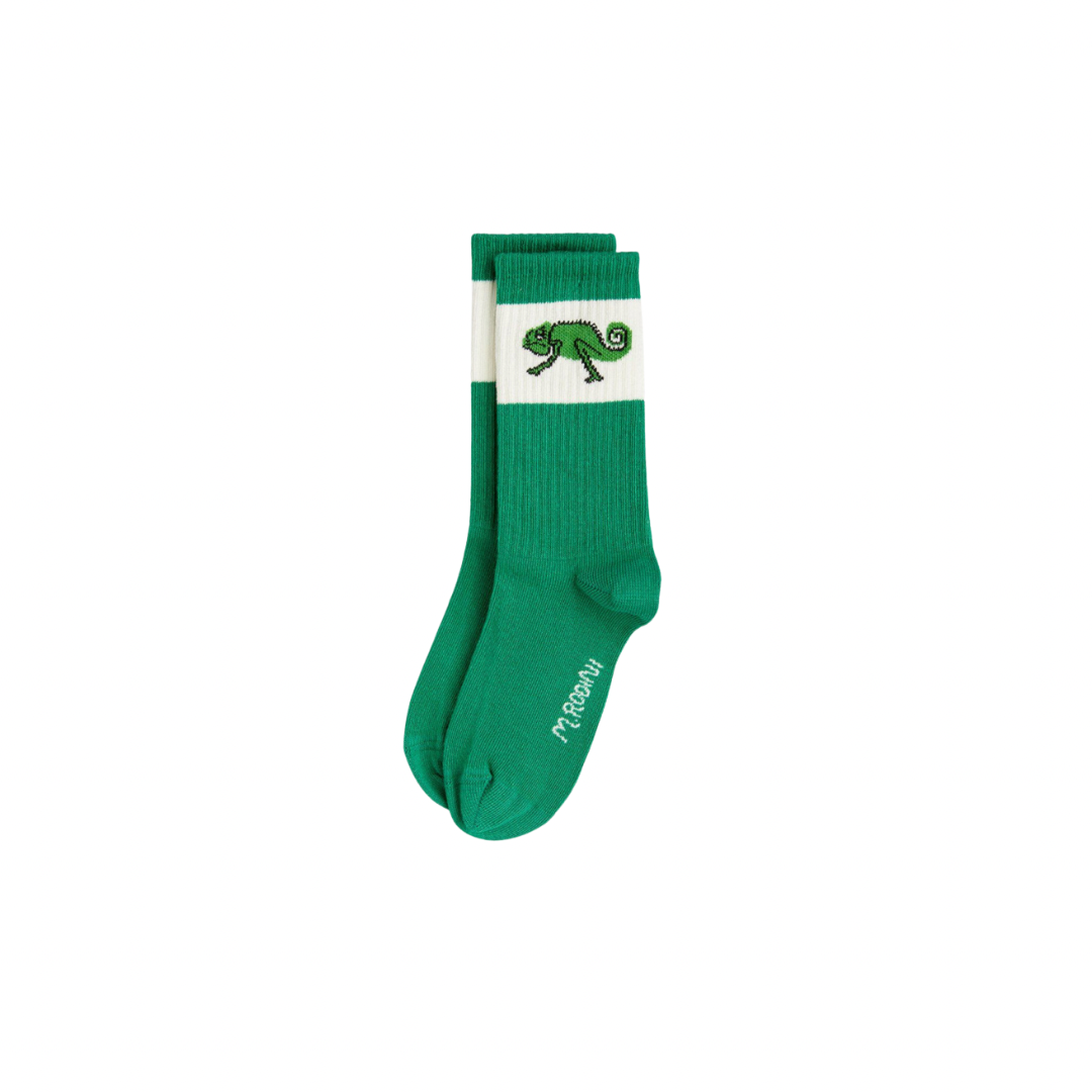 Organic Cotton Lizard Socks