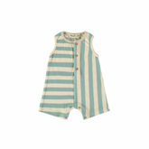 Striped Terry Baby Romper