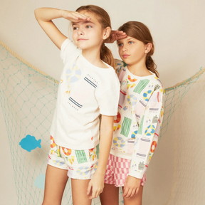 Reclaimed Cotton Beach Kid T-Shirt