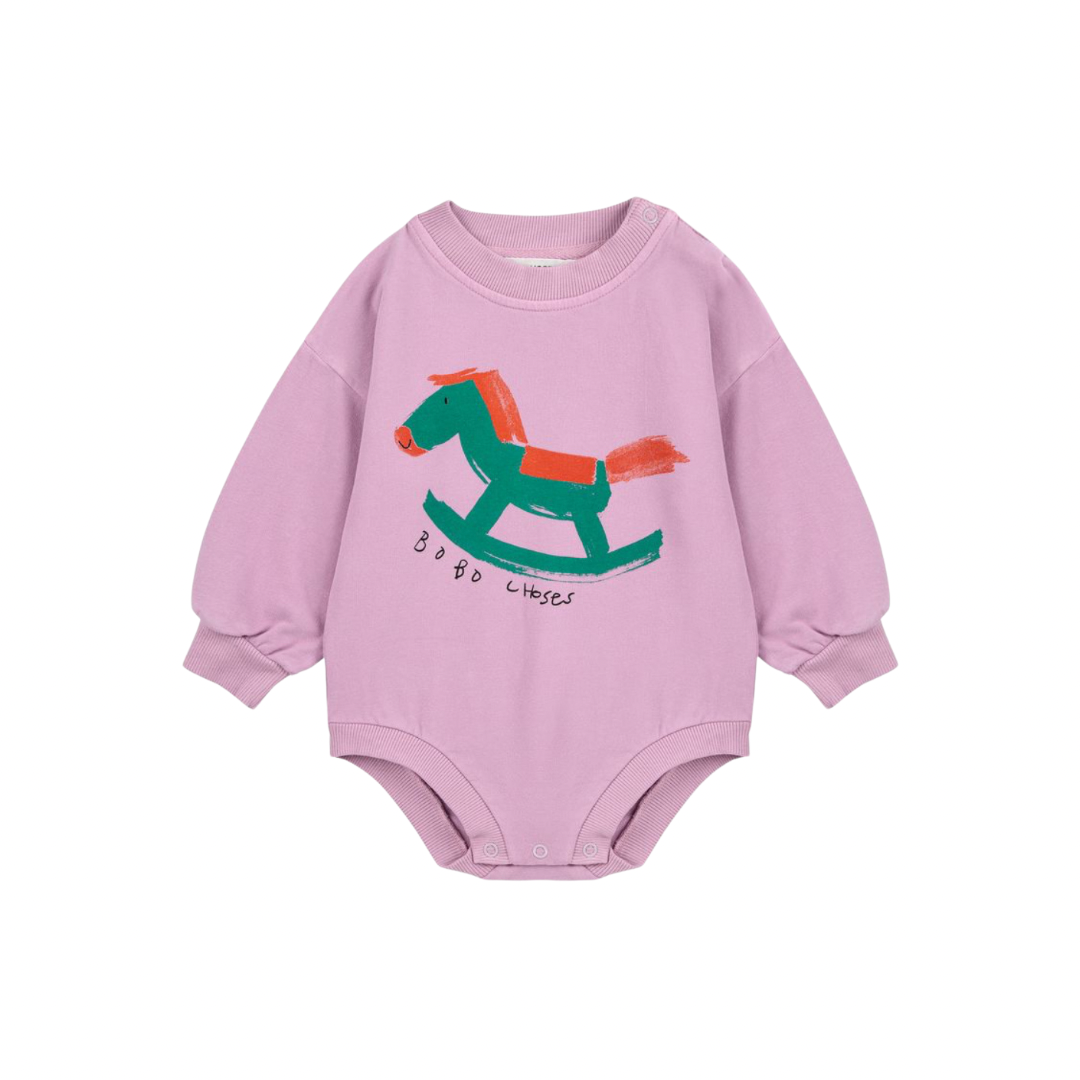 Rocking Horse Sweatshirt Onesie