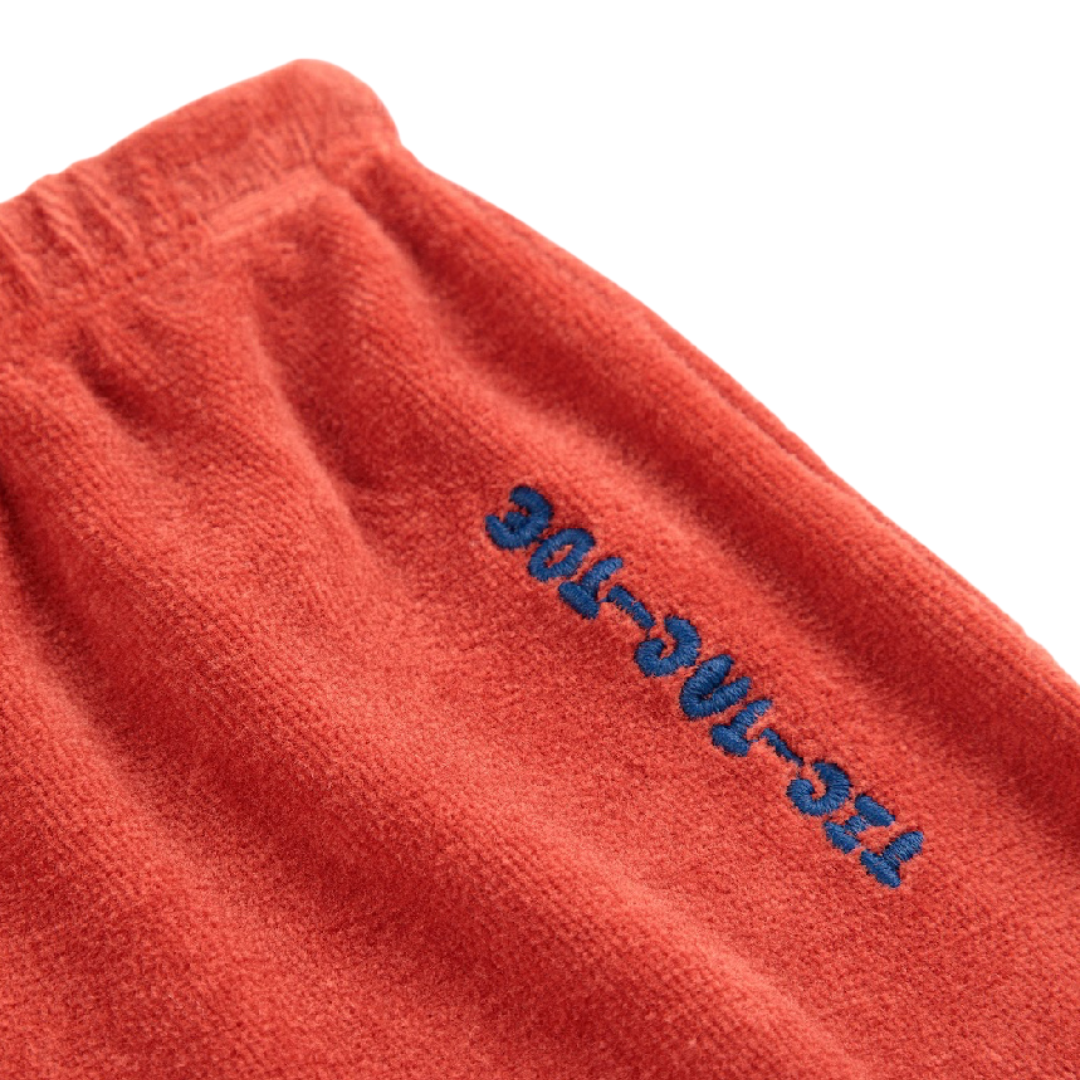 Red Footed Tic-Tac-Toe Leggings