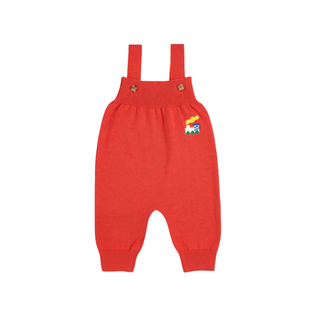 Bobo Choo Choo Knitted Overalls