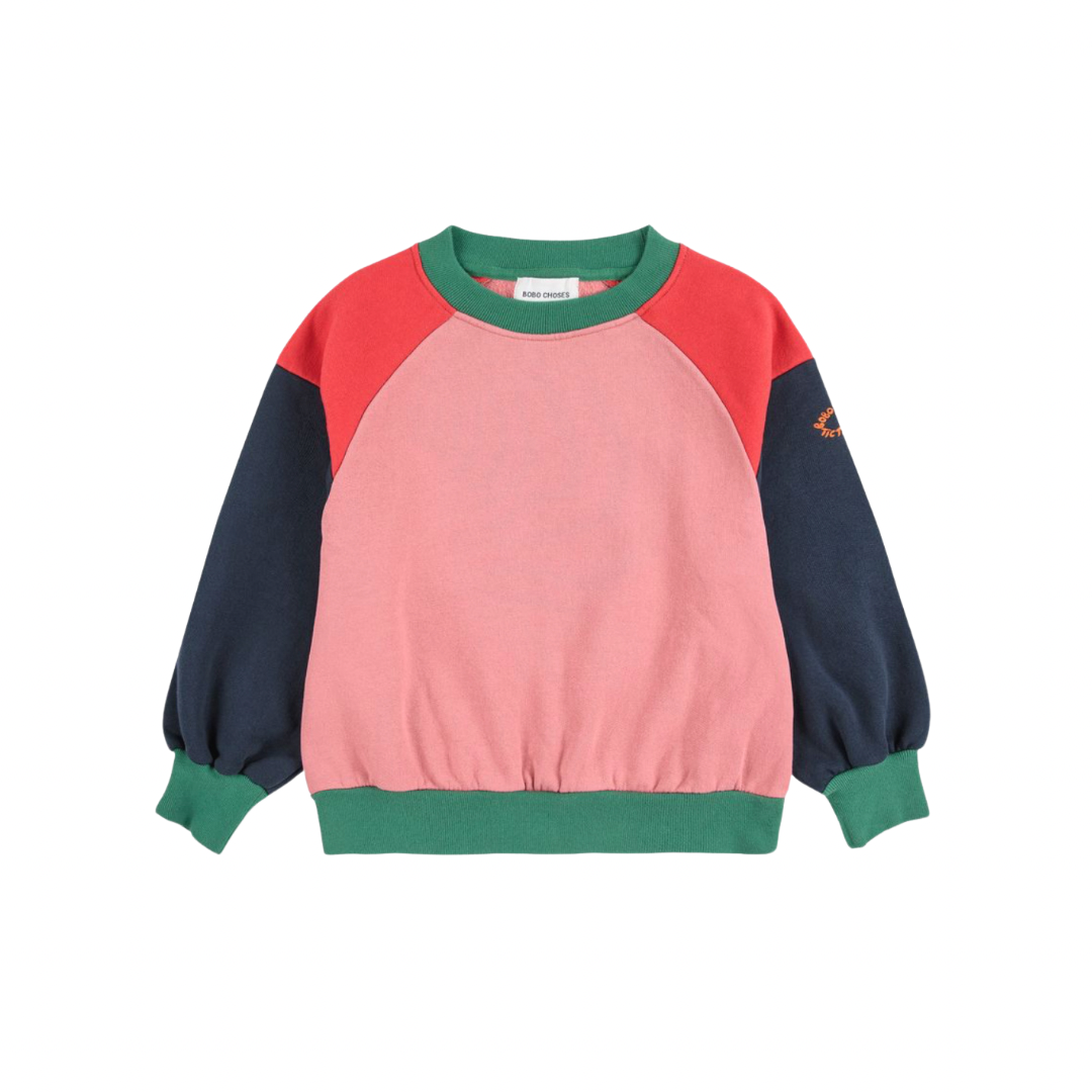 Tic Tac Toe Colorblock Sweatshirt