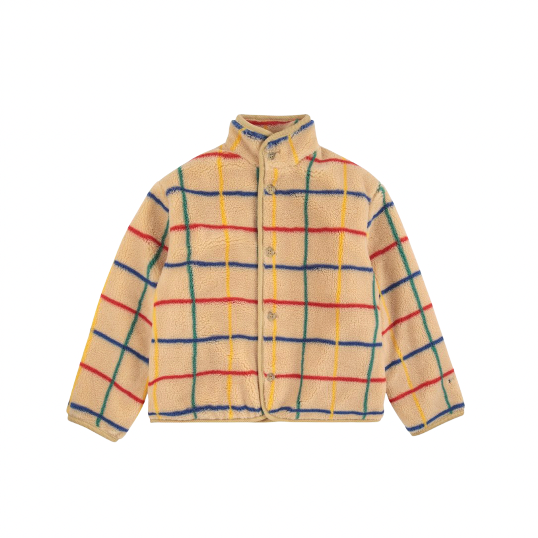 Striped Sheepskin Jacket - Kid