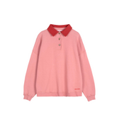 Pink Polo Oversized Sweatshirt