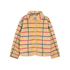 Striped Sheepskin Jacket - Adult