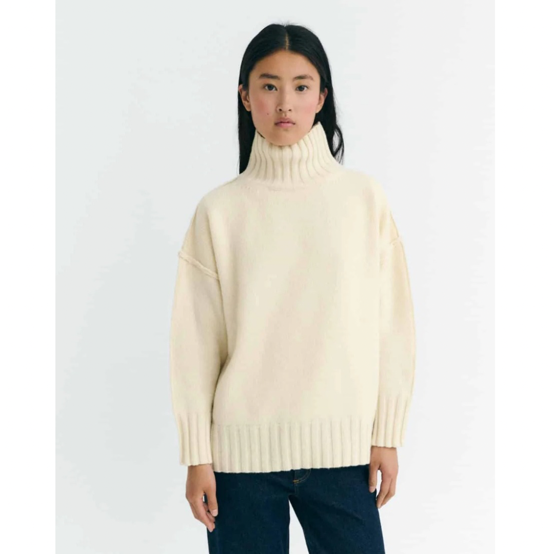 Ecru Imogen Knitted Sweater