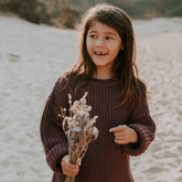 Fig Chunky Knit Sweater