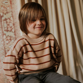 Sesame Striped Sweater