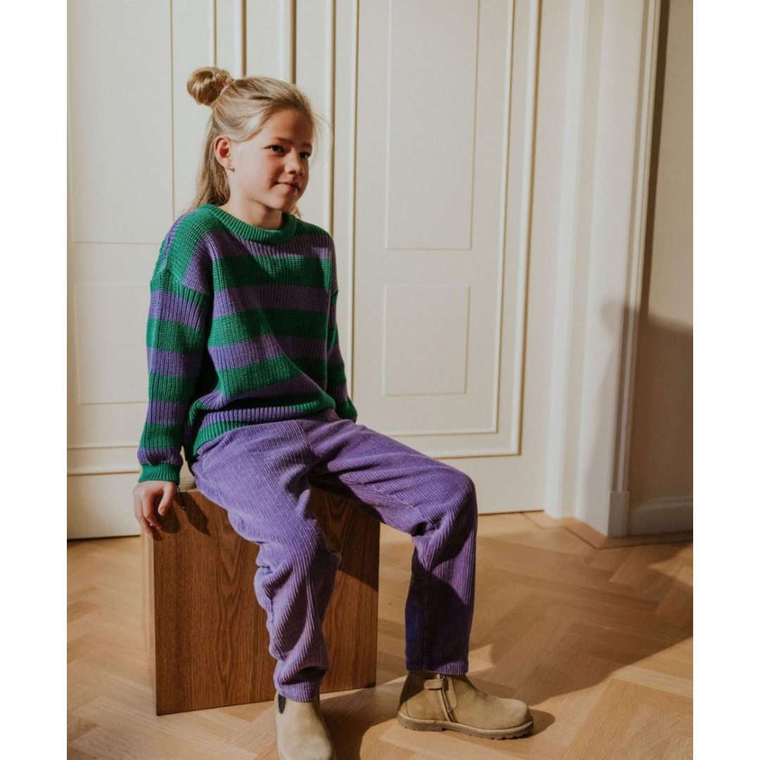 Amethyst Purple Corduroy Pants