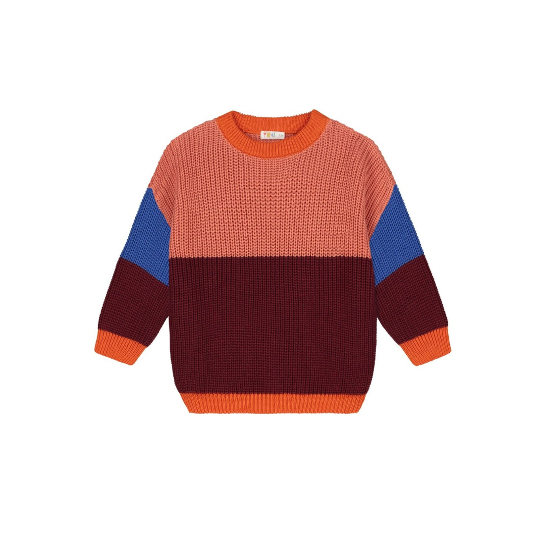 Colorblock Knitted Sweater