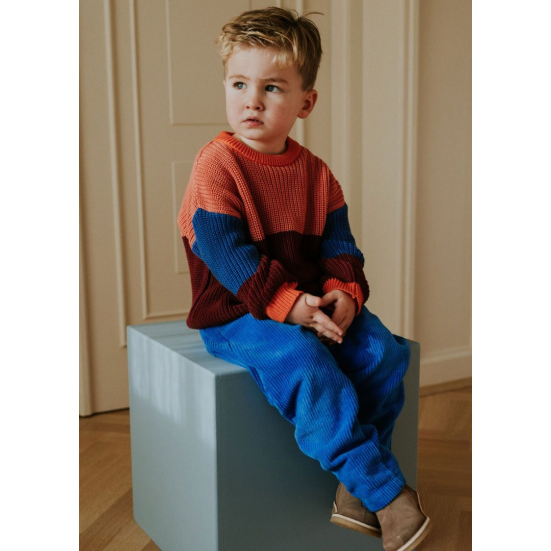 Cobalt Blue Corduroy Pants