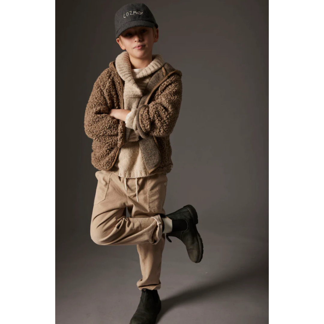 Sherpa Knit Kid Jacket