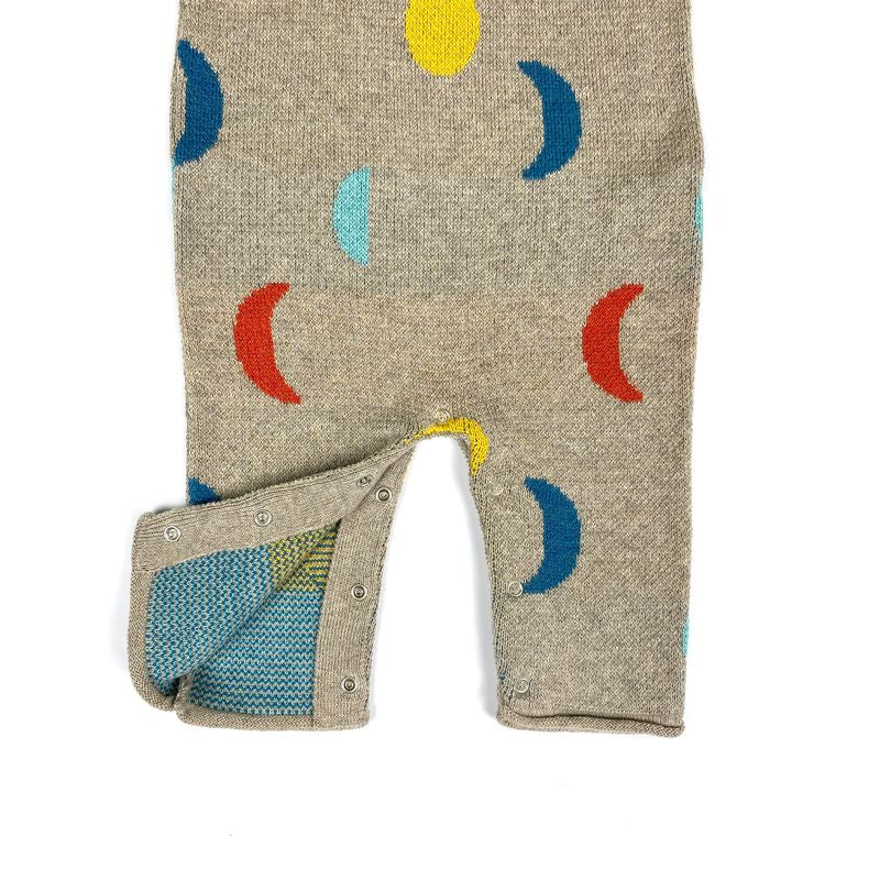 Moon Phases Baby Overalls