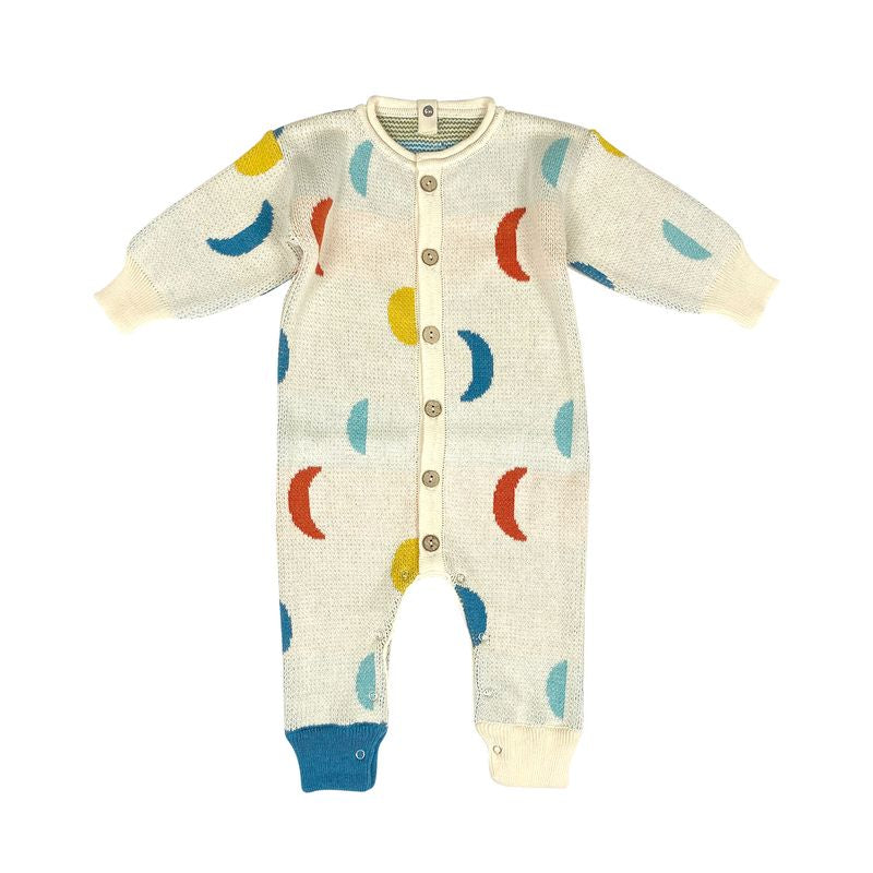 Moon Phases Knit Jumpsuit