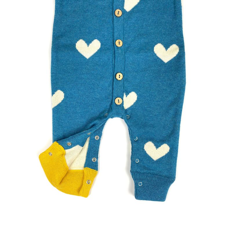 Lovely Hearts Knit Jumpsuit