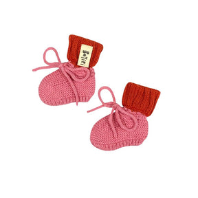 Knit Baby Booties