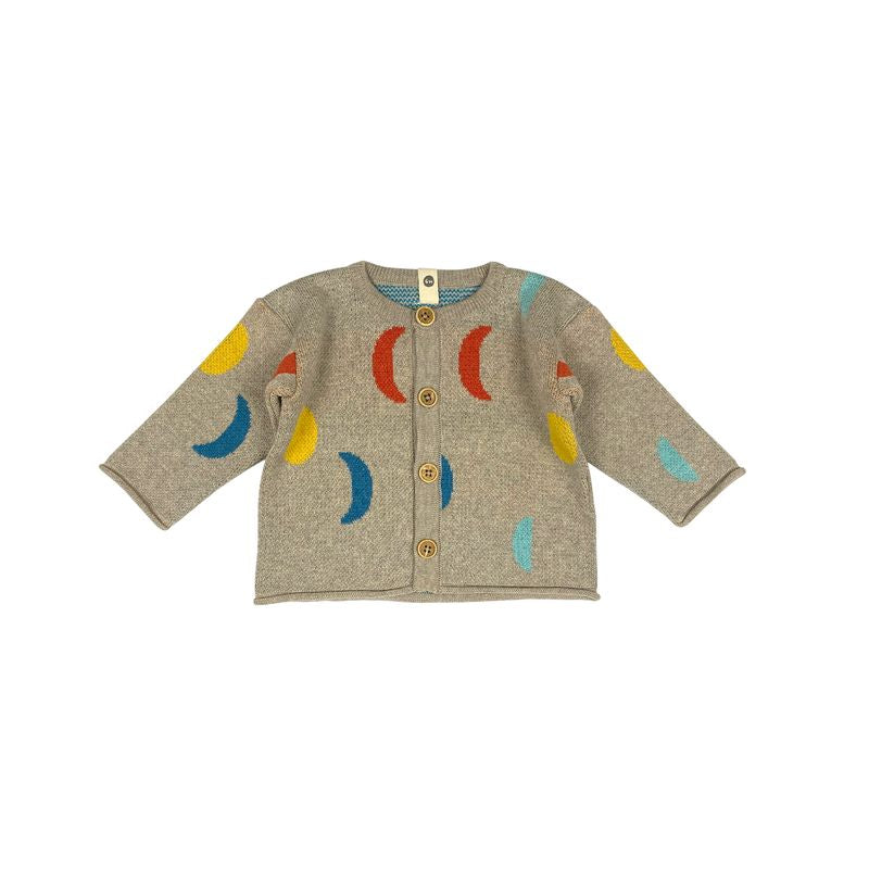Moon Phases Knit Cardigan