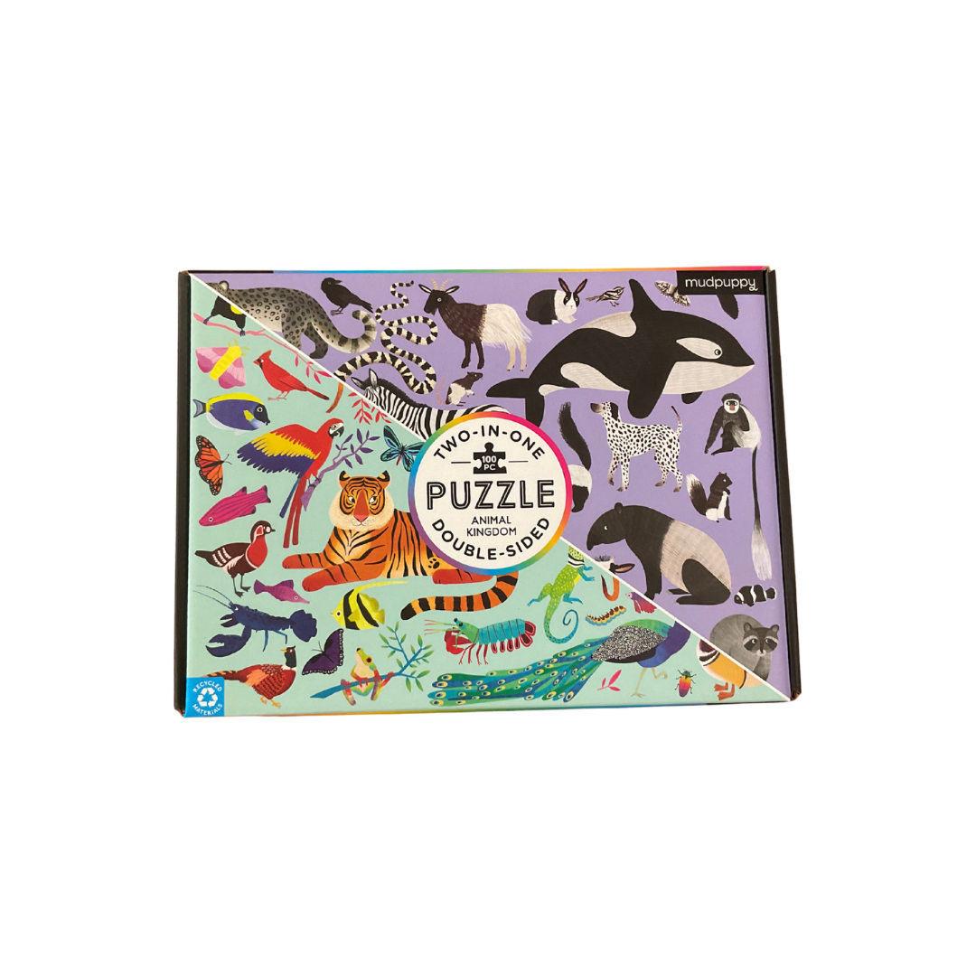 Two-In-One Double-Sided Puzzle100-Piece