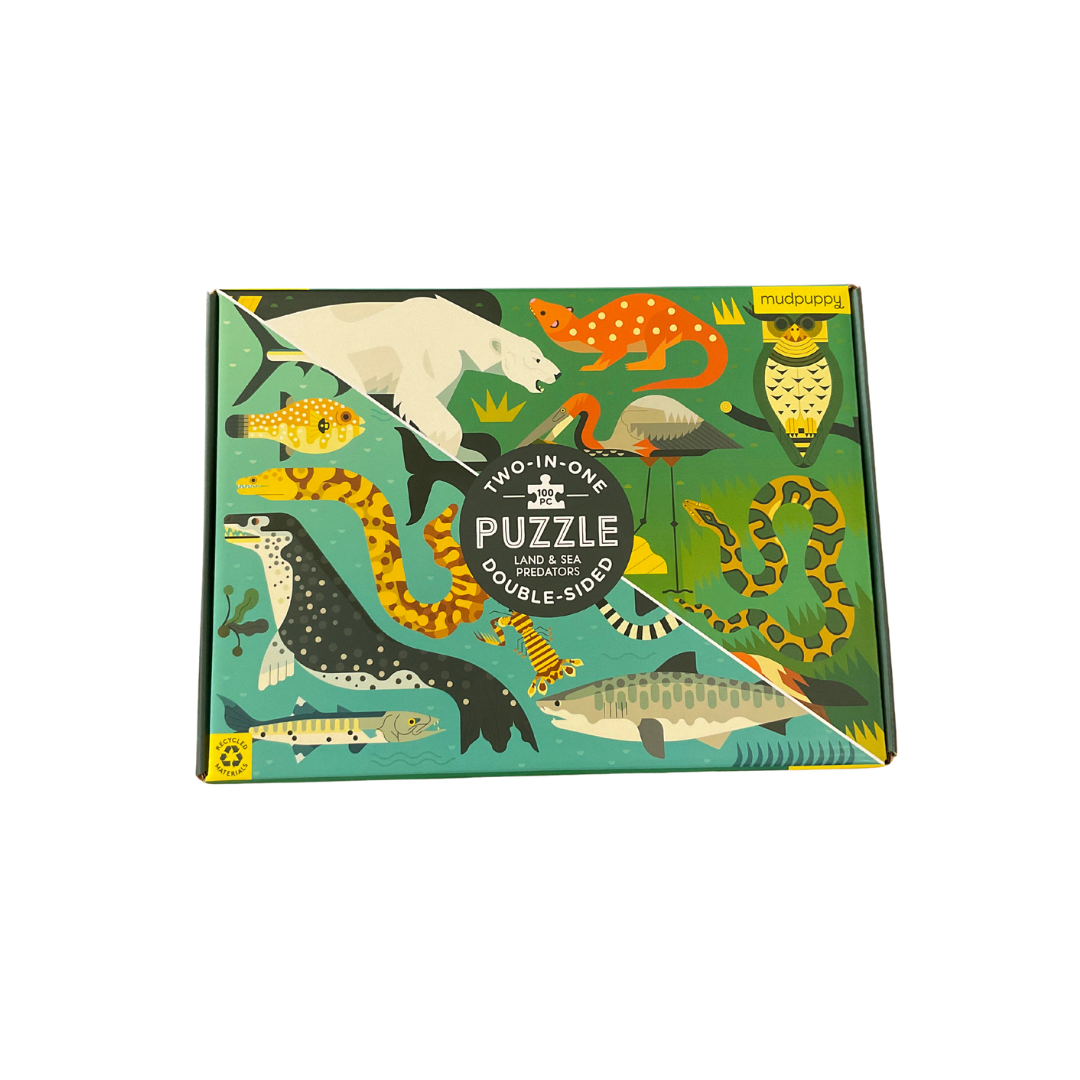 Two-In-One Double-Sided Puzzle100-Piece