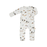 Zippered Baby Pajamas