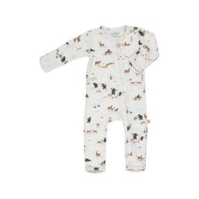 Zippered Baby Pajamas