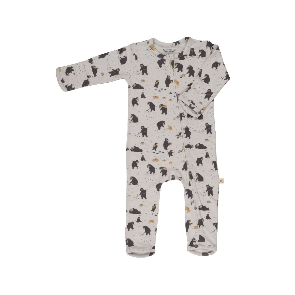 Zippered Baby Pajamas