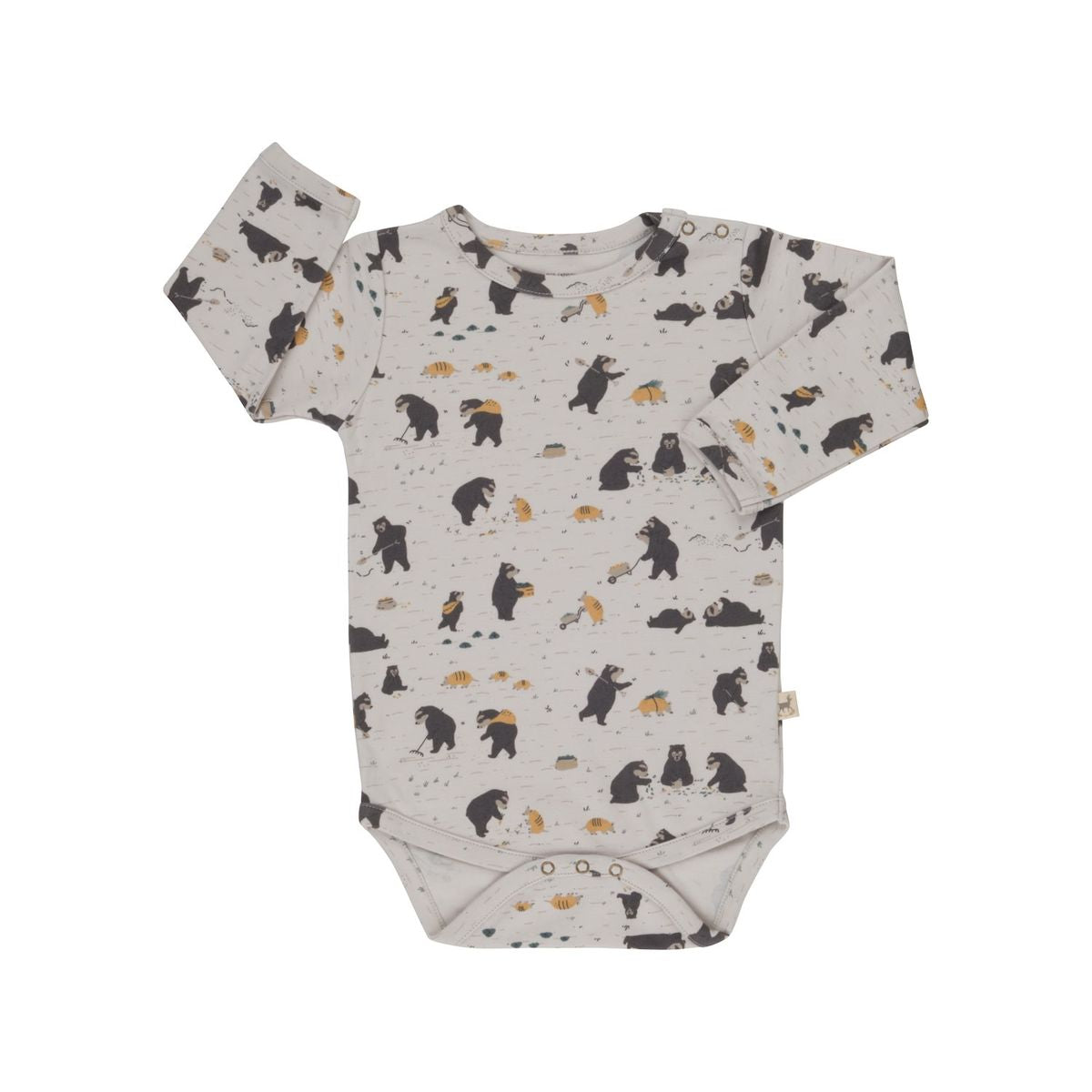 Red Caribou Long Sleeve Onesies