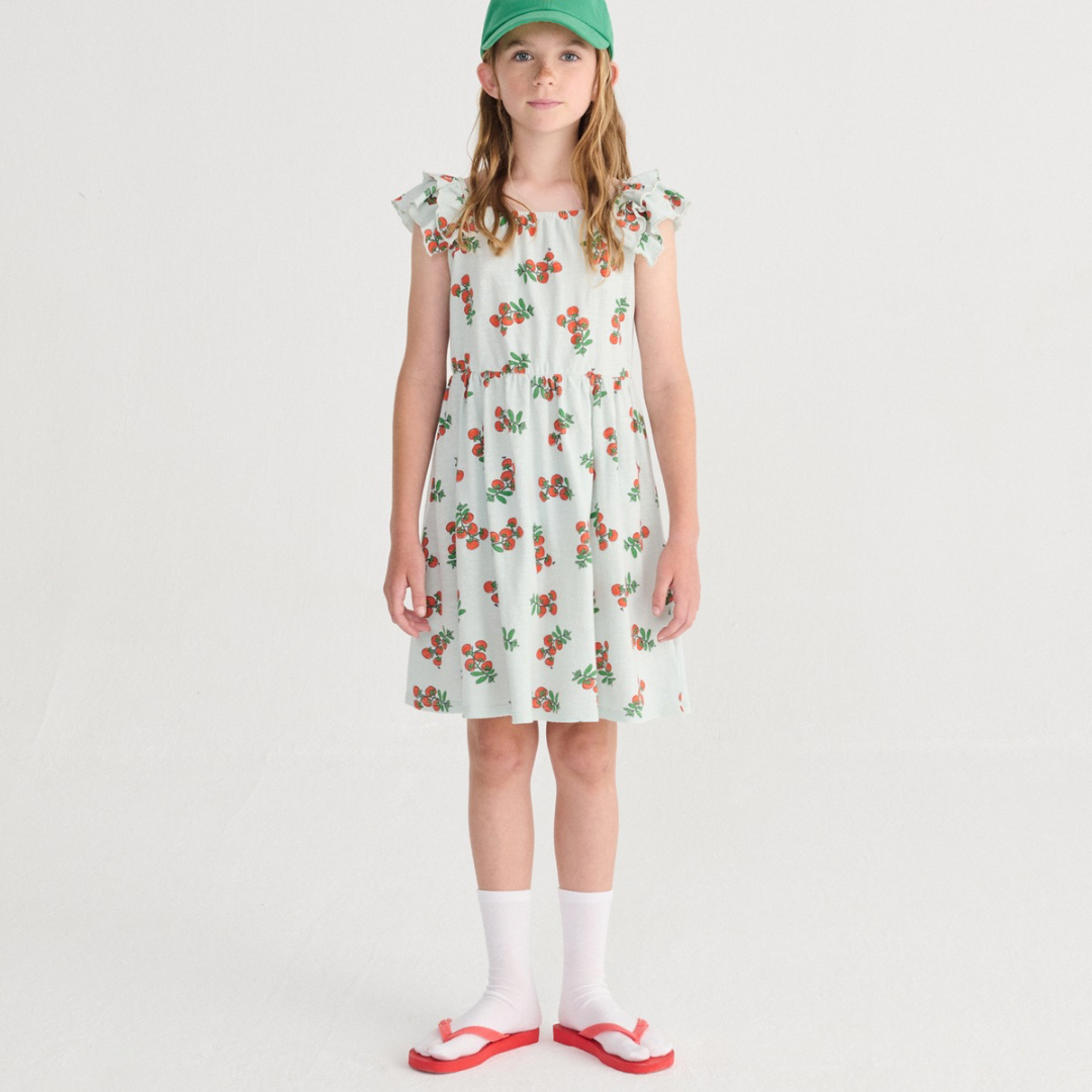 Juicy Tomatoes Ruffle Dress