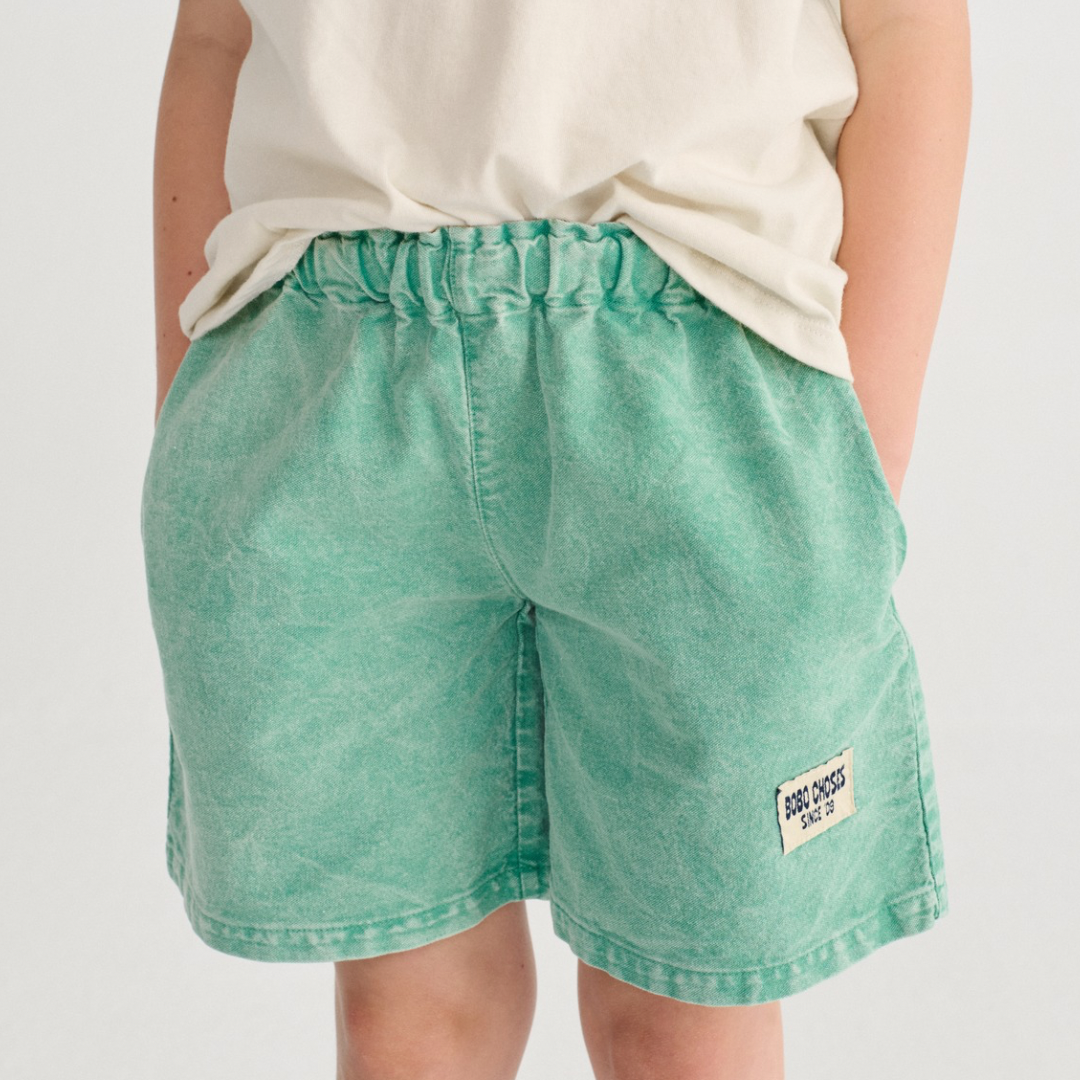 Bobo Choses “Since ‘09” Woven Bermuda Shorts
