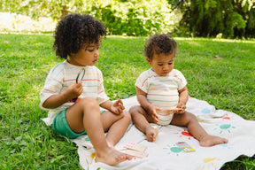 Striped Knit Bodysuit