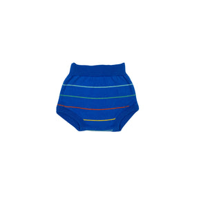Blue Striped Baby Bloomers