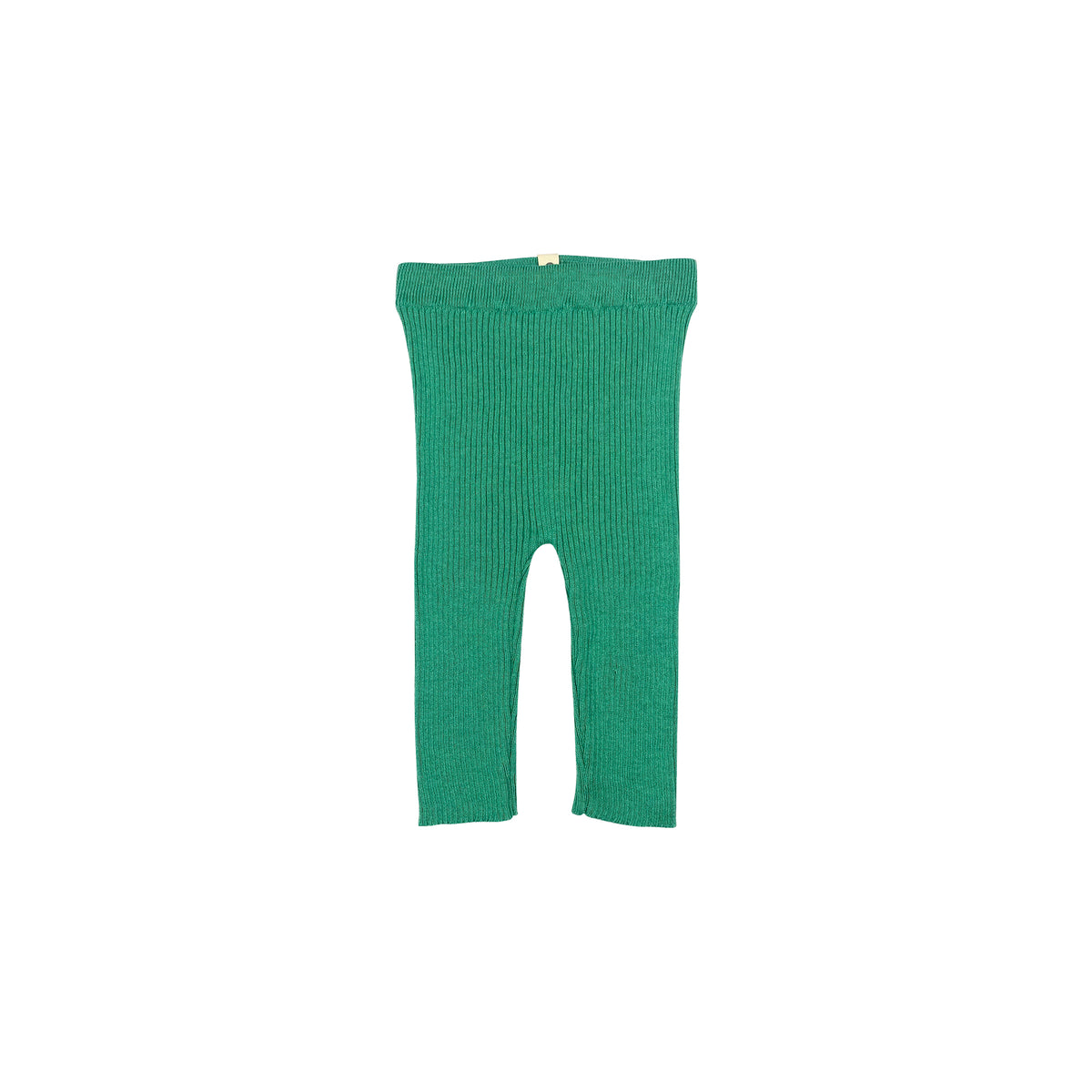 Green Cotton Leggings