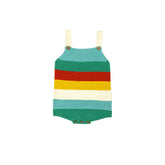 Rainbow Knit Romper