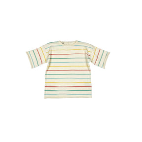 Striped Knit T-Shirt