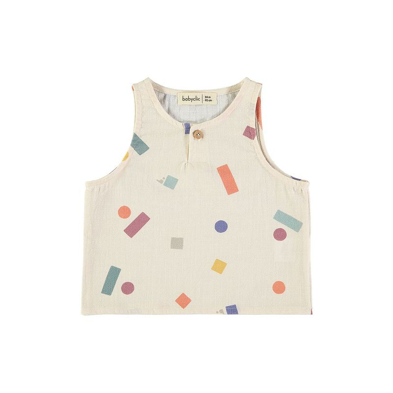 Messy Blocks Tank Top