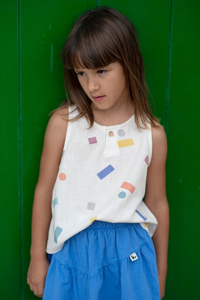 Messy Blocks Tank Top